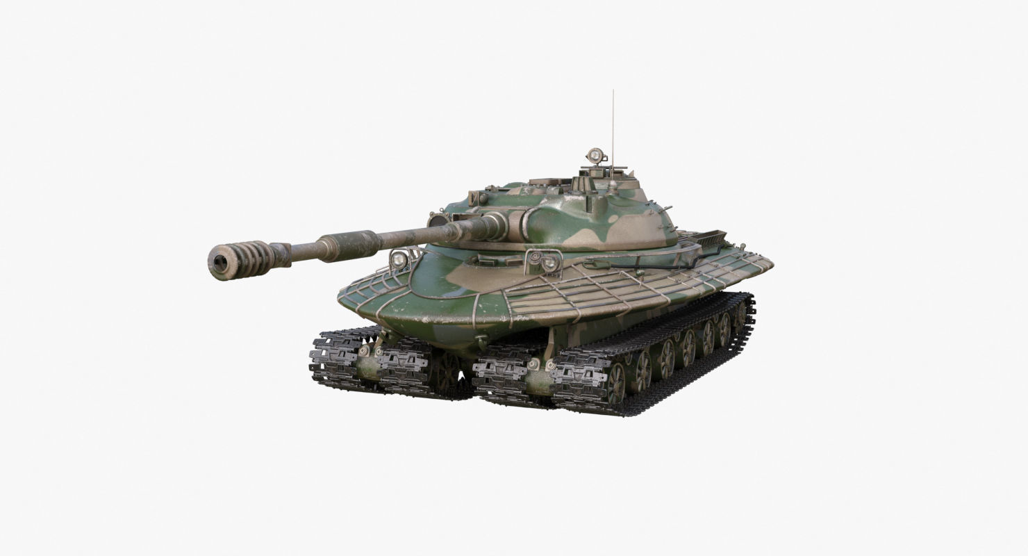 Tank Object 279 Mental Ray 3D model_34