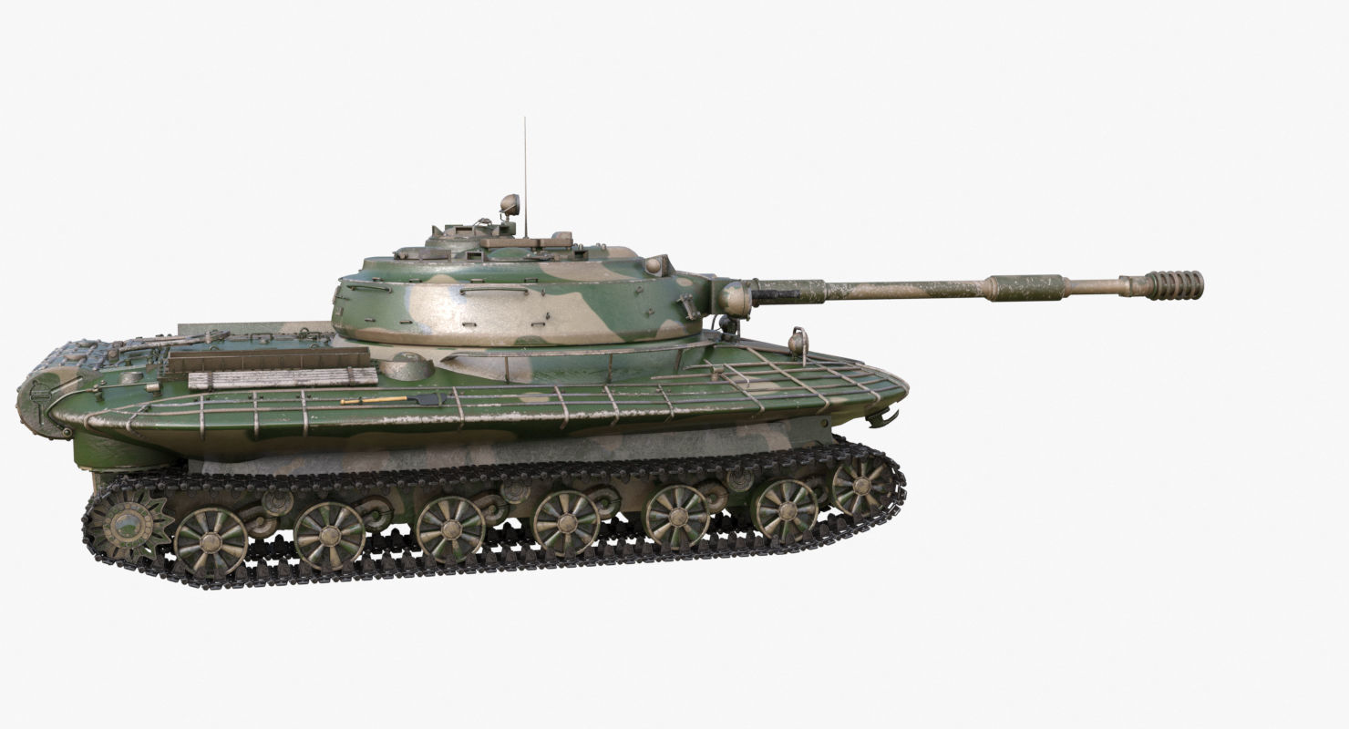Tank Object 279 Mental Ray 3D model_47