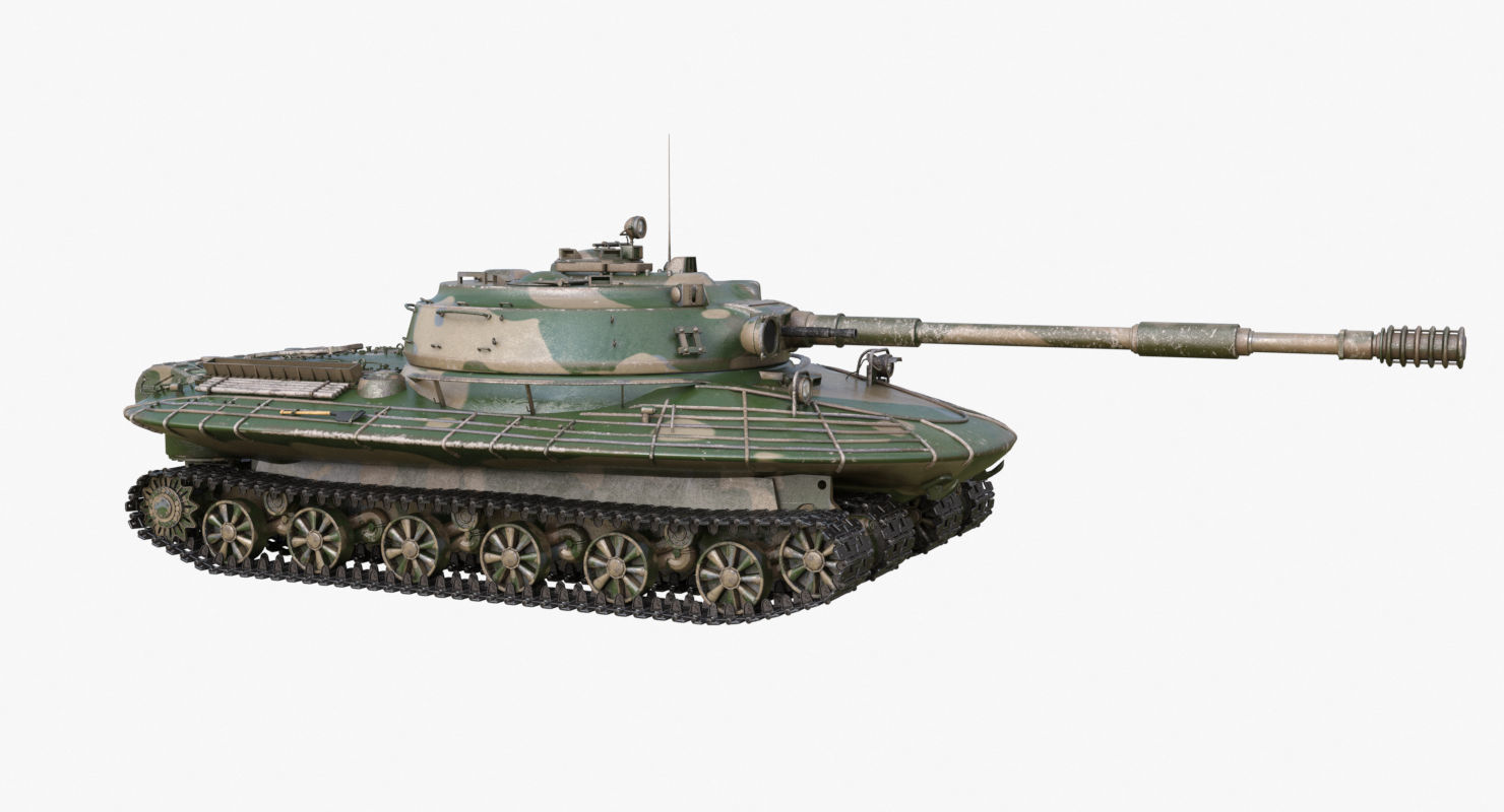 Tank Object 279 Mental Ray 3D model_43