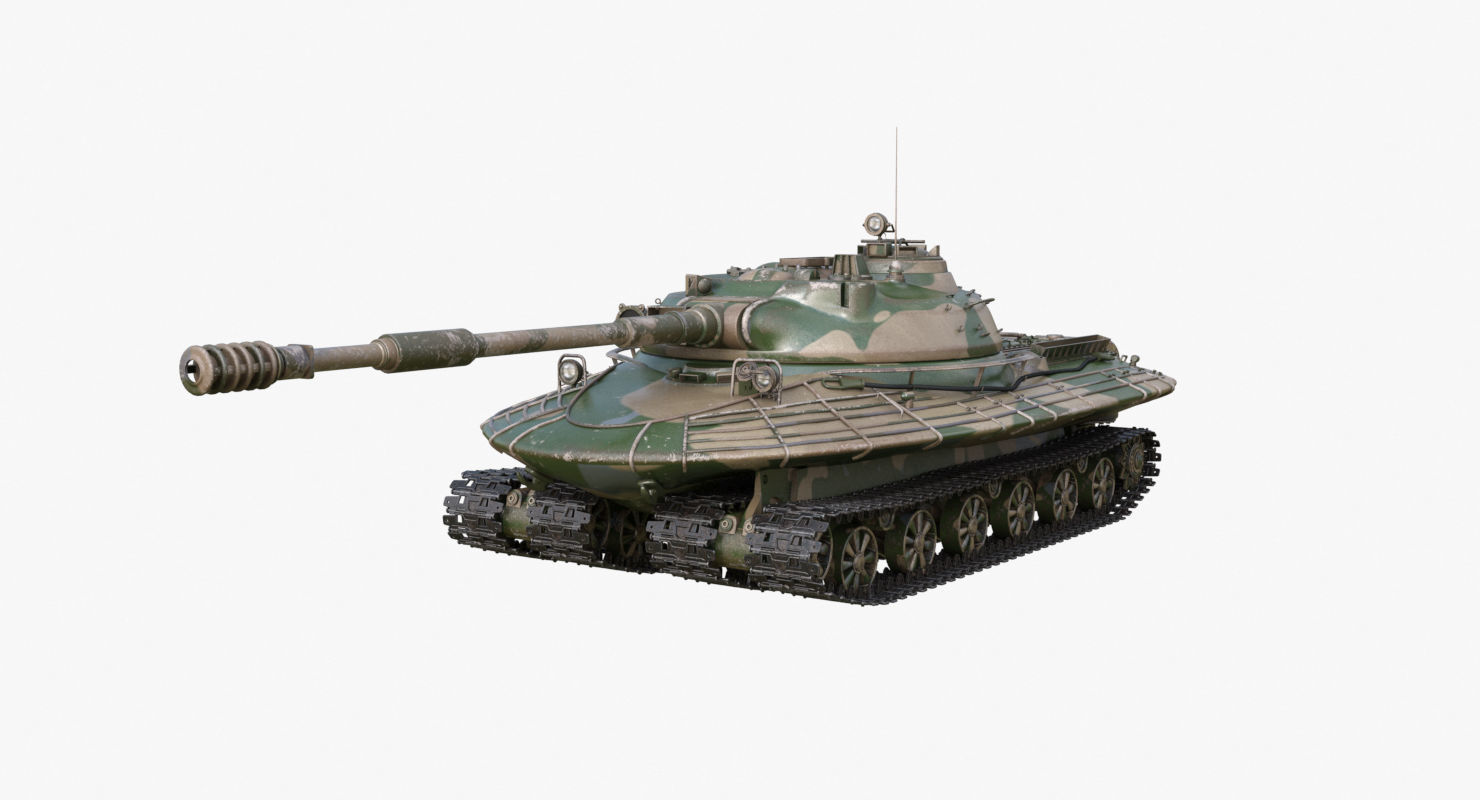 Tank Object 279 Mental Ray 3D model_33