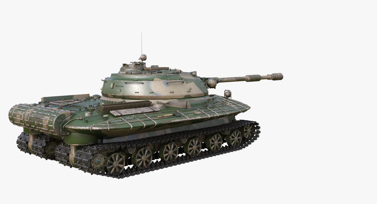 Tank Object 279 Mental Ray 3D model_50