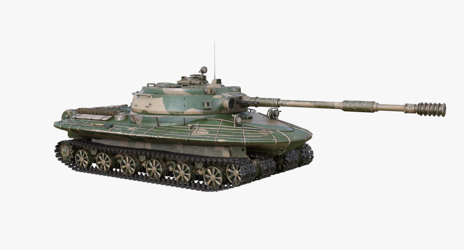 Tank Object 279 Mental Ray 3D model_42