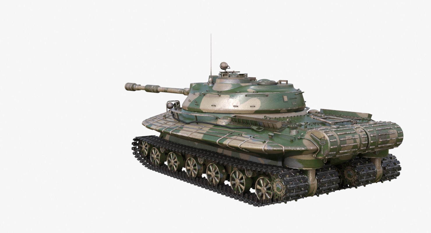 Tank Object 279 Mental Ray 3D model_58