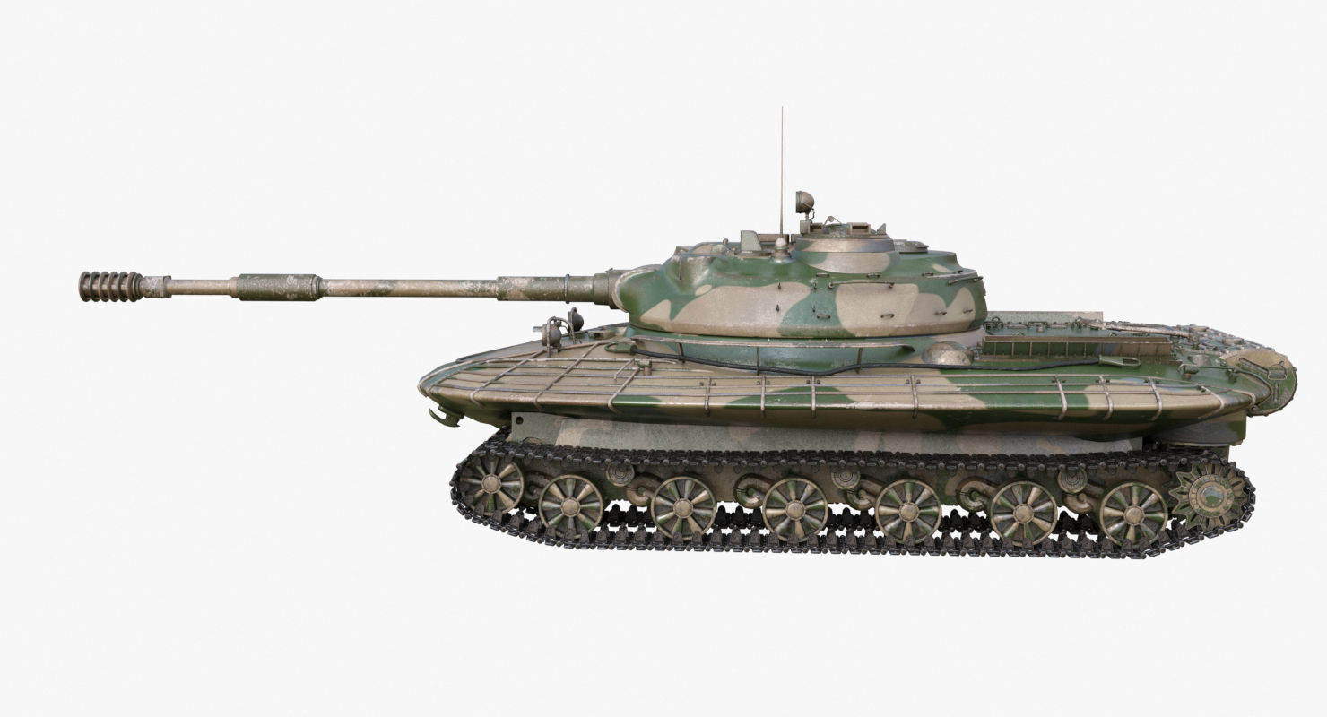 Tank Object 279 Mental Ray 3D model_63