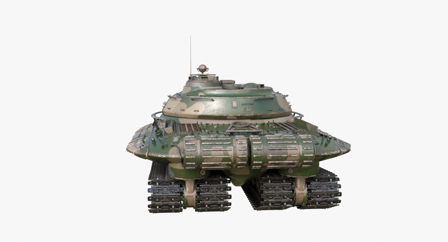 Tank Object 279 Mental Ray 3D model_55