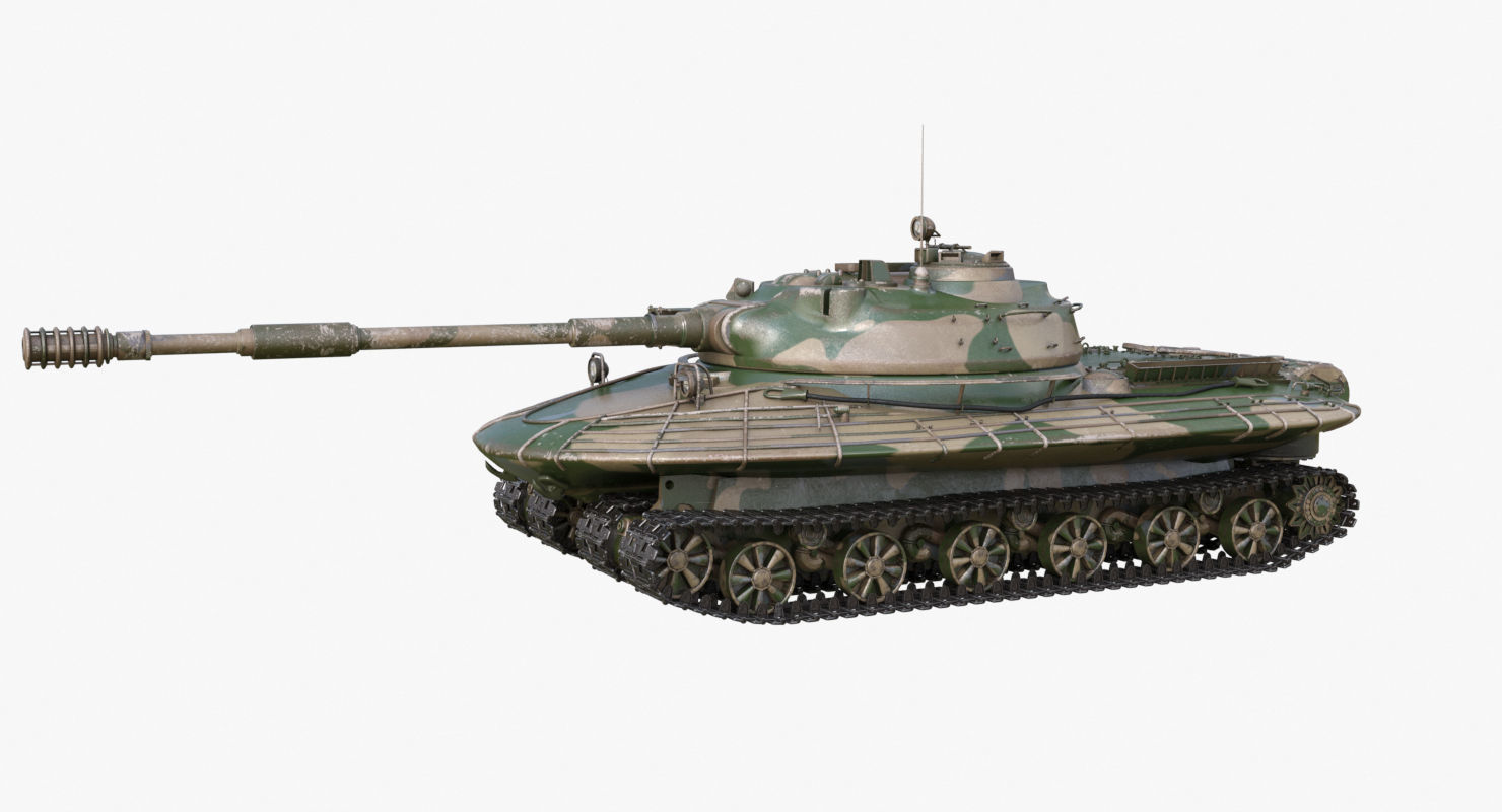 Tank Object 279 Mental Ray 3D model_66