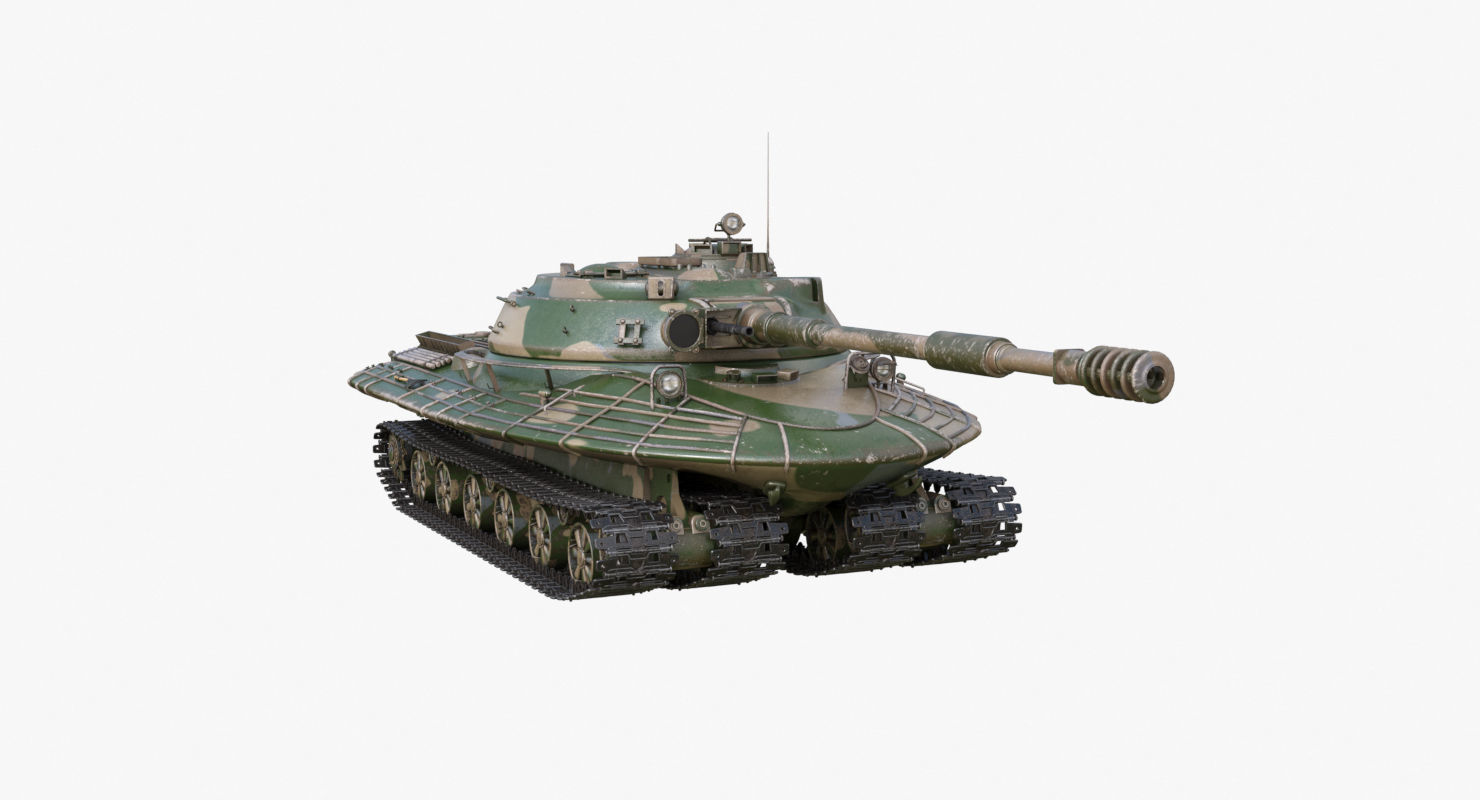 Tank Object 279 Mental Ray 3D model_39