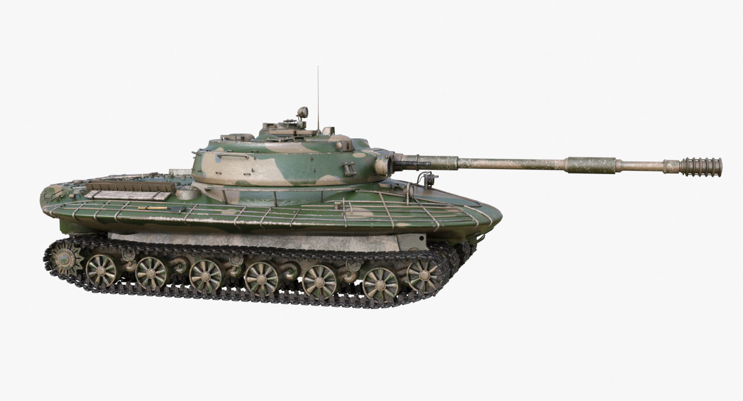 Tank Object 279 Mental Ray 3D model_44