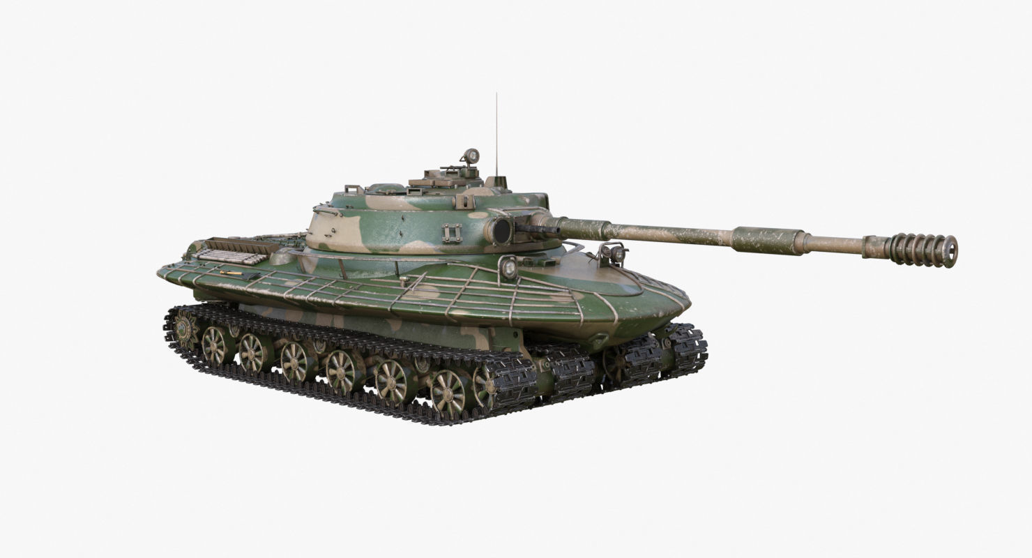 Tank Object 279 Mental Ray 3D model_41
