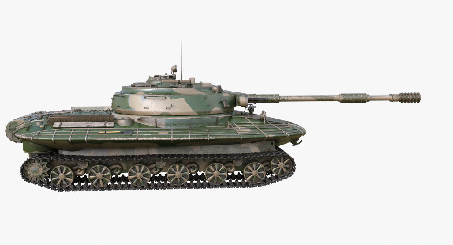 Tank Object 279 Mental Ray 3D model_46