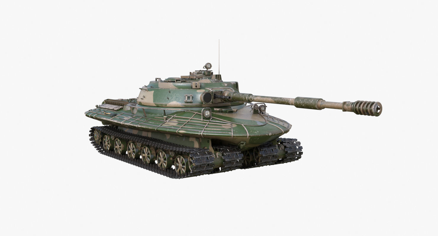 Tank Object 279 Mental Ray 3D model_40
