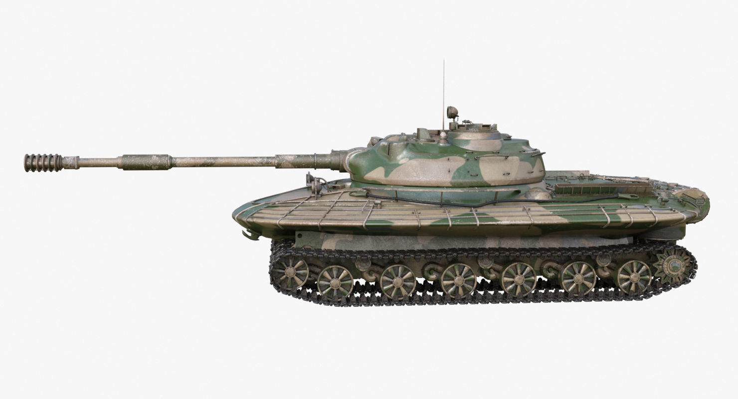 Tank Object 279 Mental Ray 3D model_64