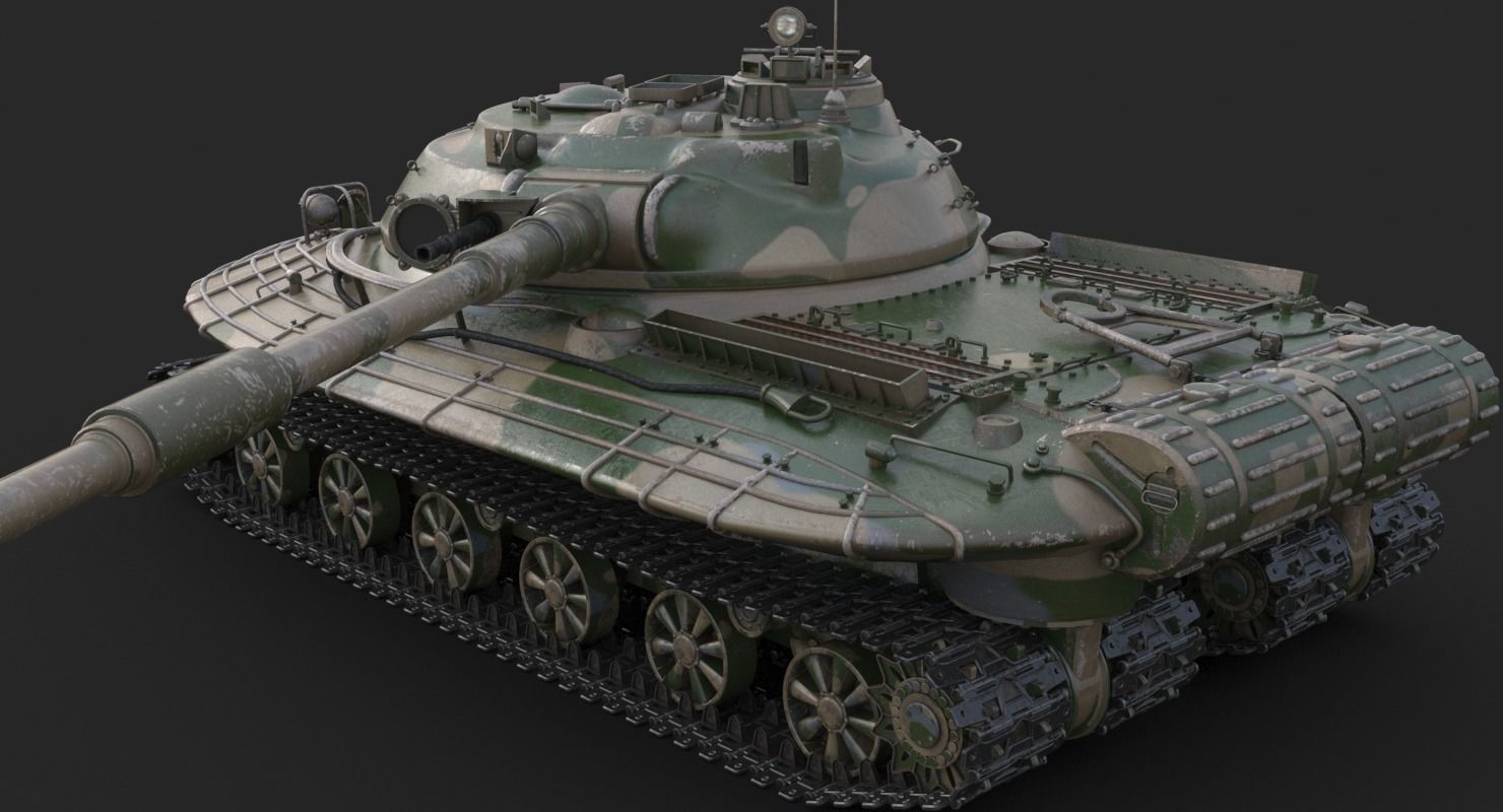 Tank Object 279 Mental Ray 3D model_16