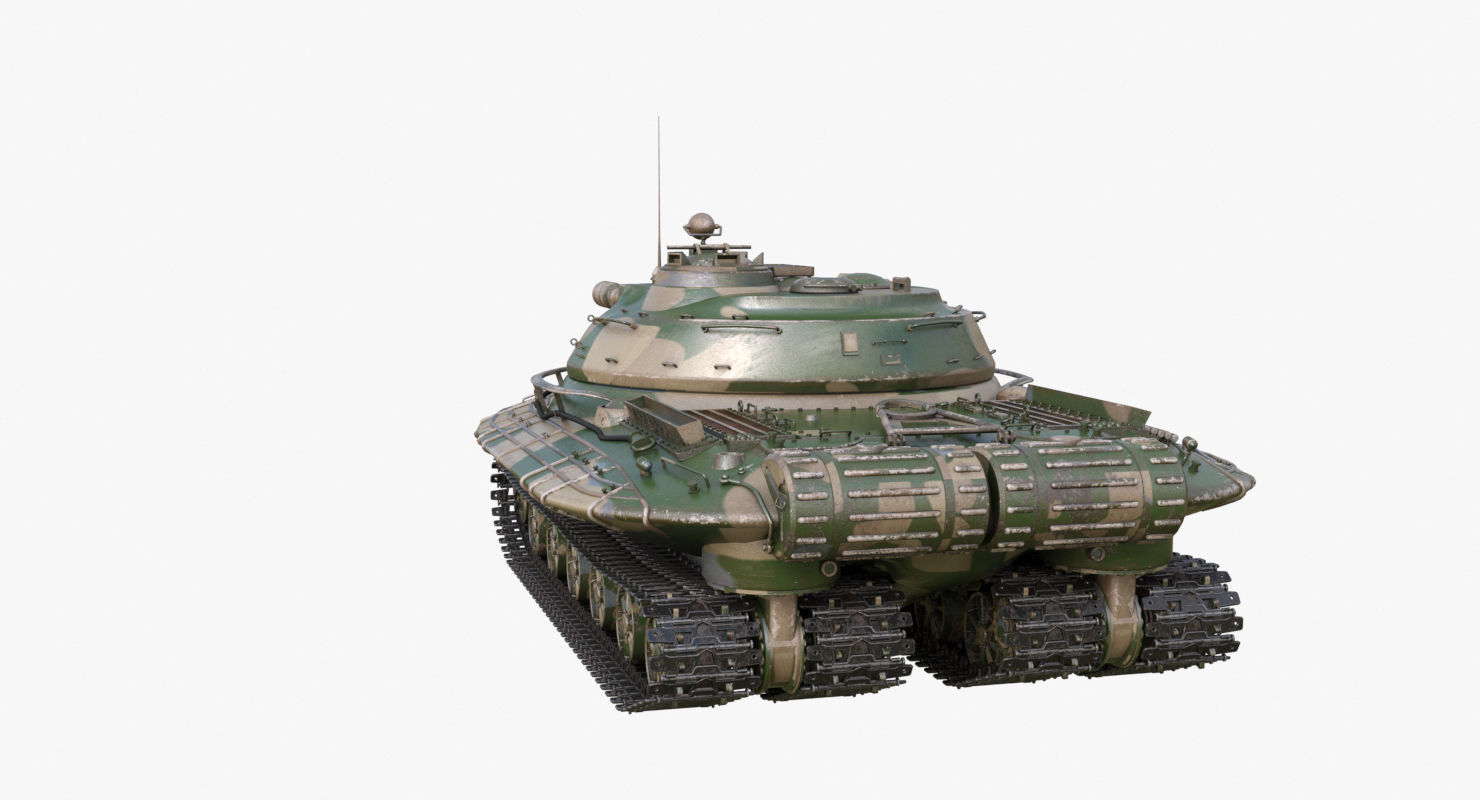 Tank Object 279 Mental Ray 3D model_56