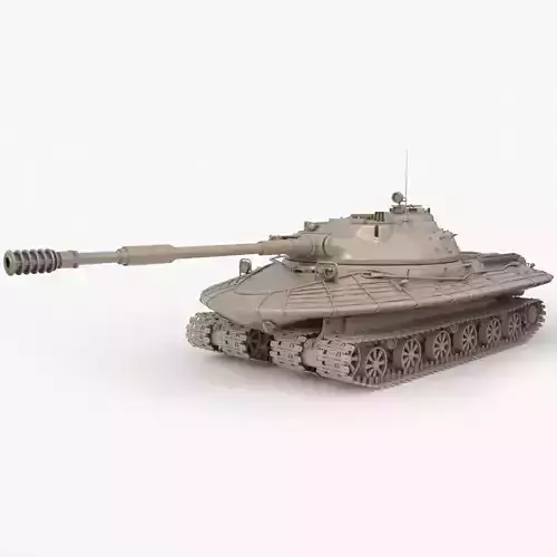 Tank Object 279  Clay  Vray