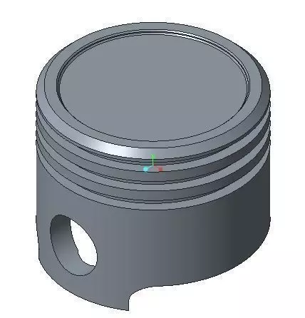 3D piston 3D model
