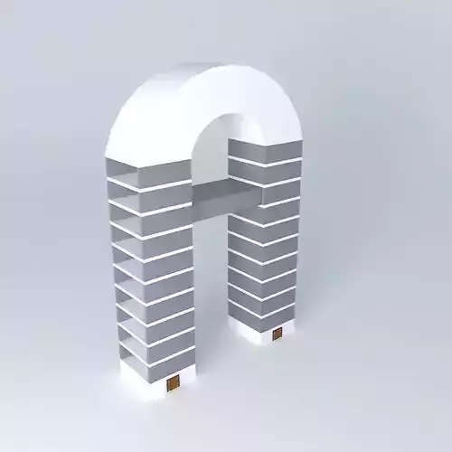 Magnet shape building