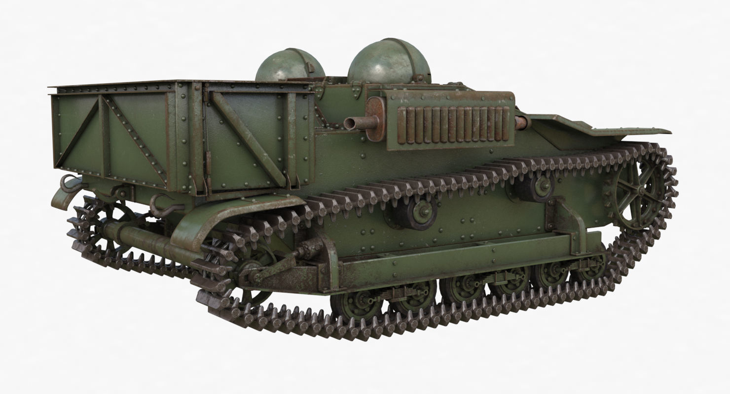 UE Tractor Vray 3D model_46