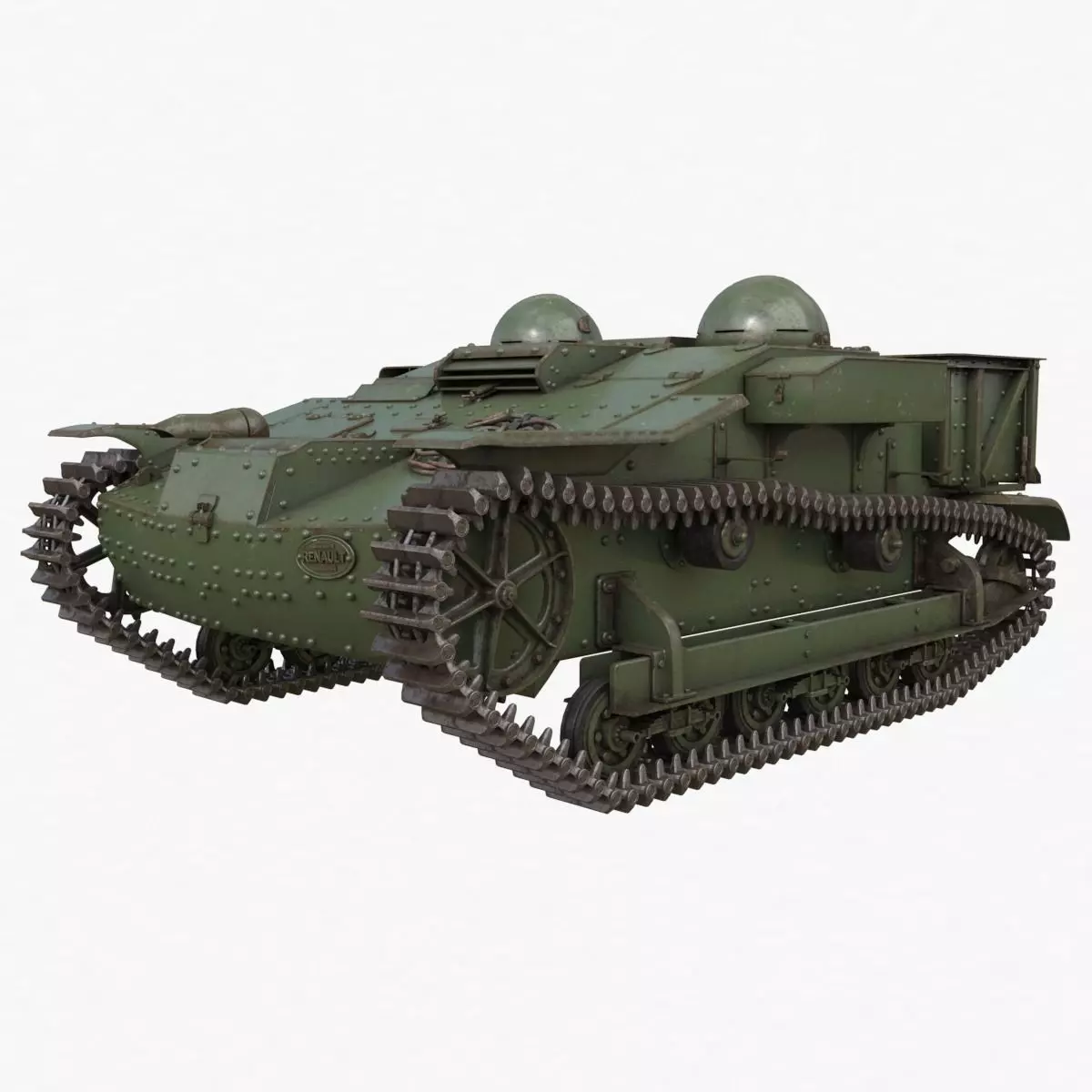 UE Tractor Vray 3D model_0