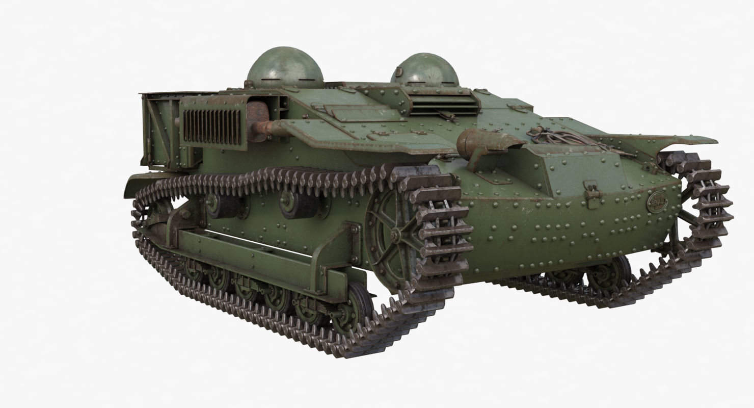 UE Tractor Vray 3D model_37