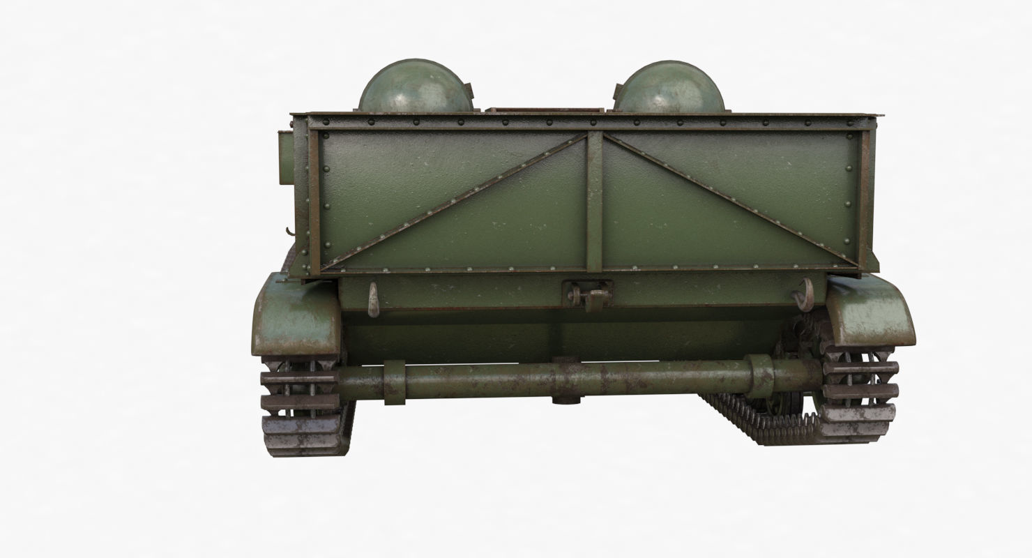 UE Tractor Vray 3D model_52