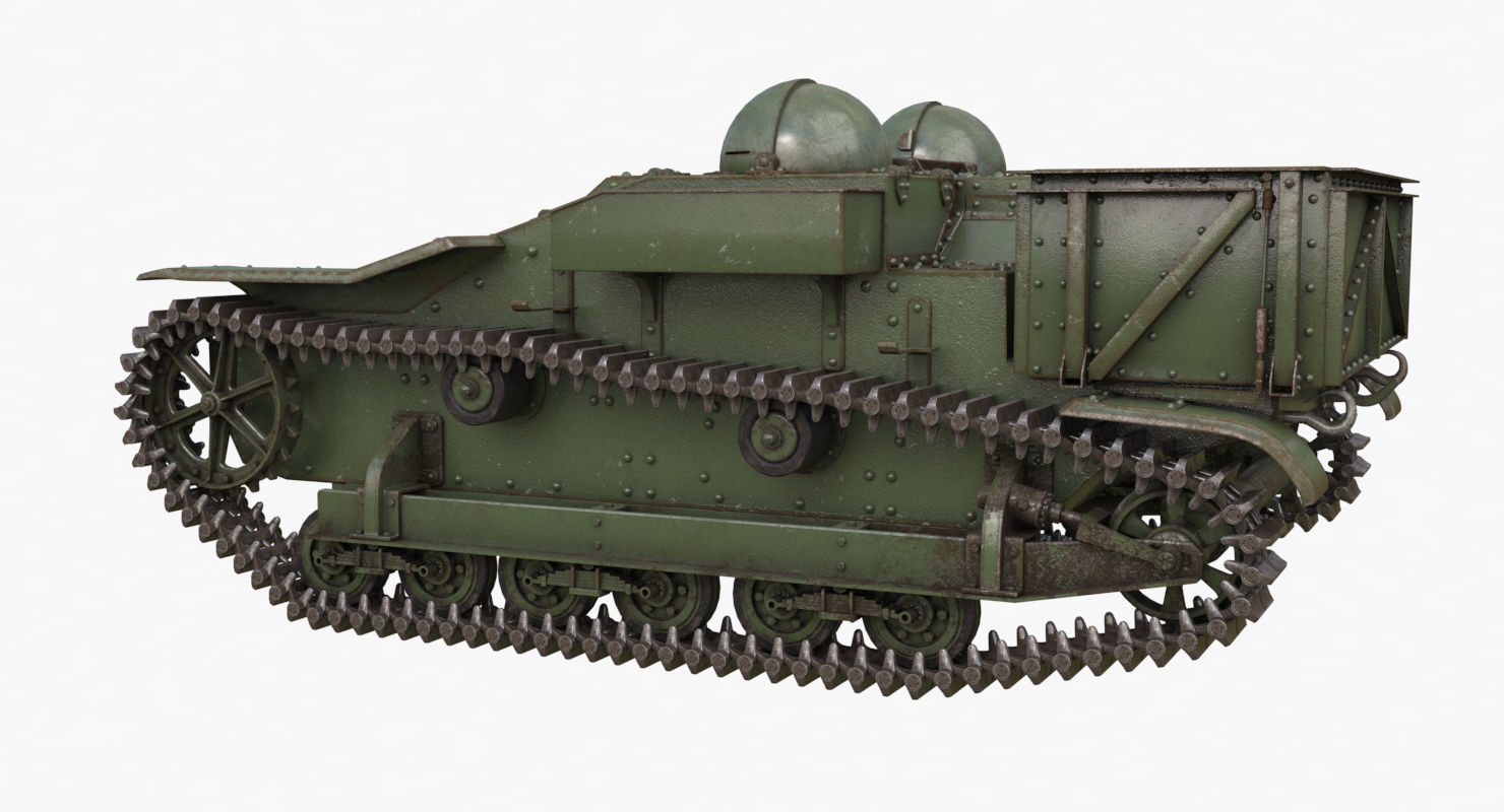 UE Tractor Vray 3D model_58