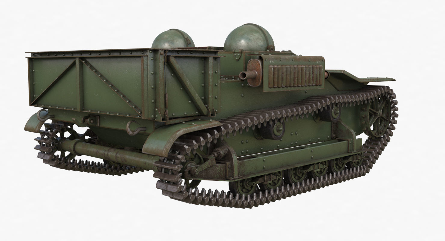 UE Tractor Vray 3D model_47