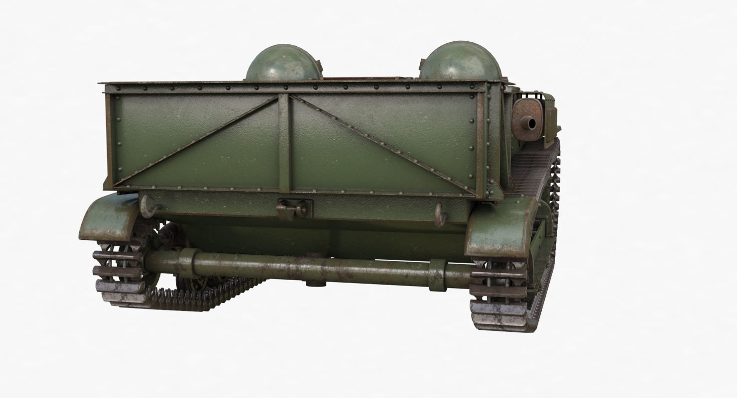 UE Tractor Vray 3D model_50