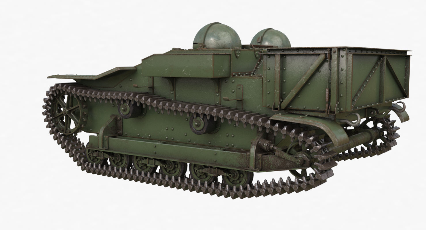 UE Tractor Vray 3D model_57