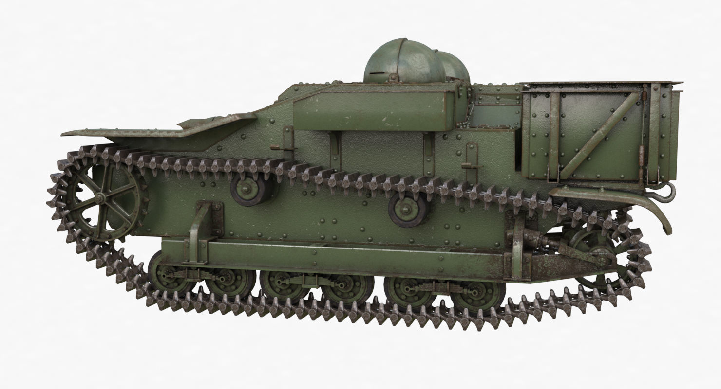 UE Tractor Vray 3D model_59