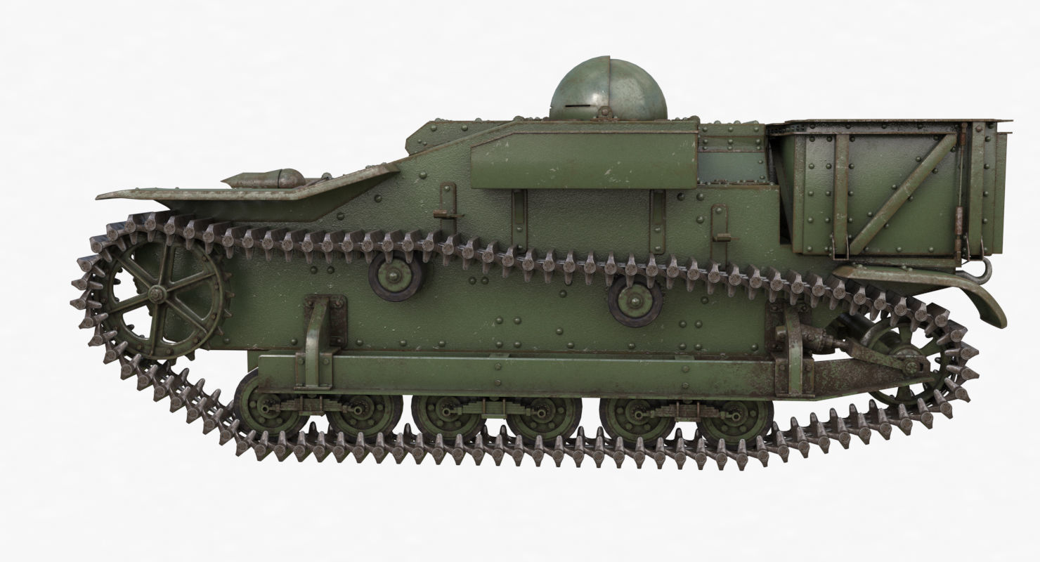 UE Tractor Vray 3D model_60