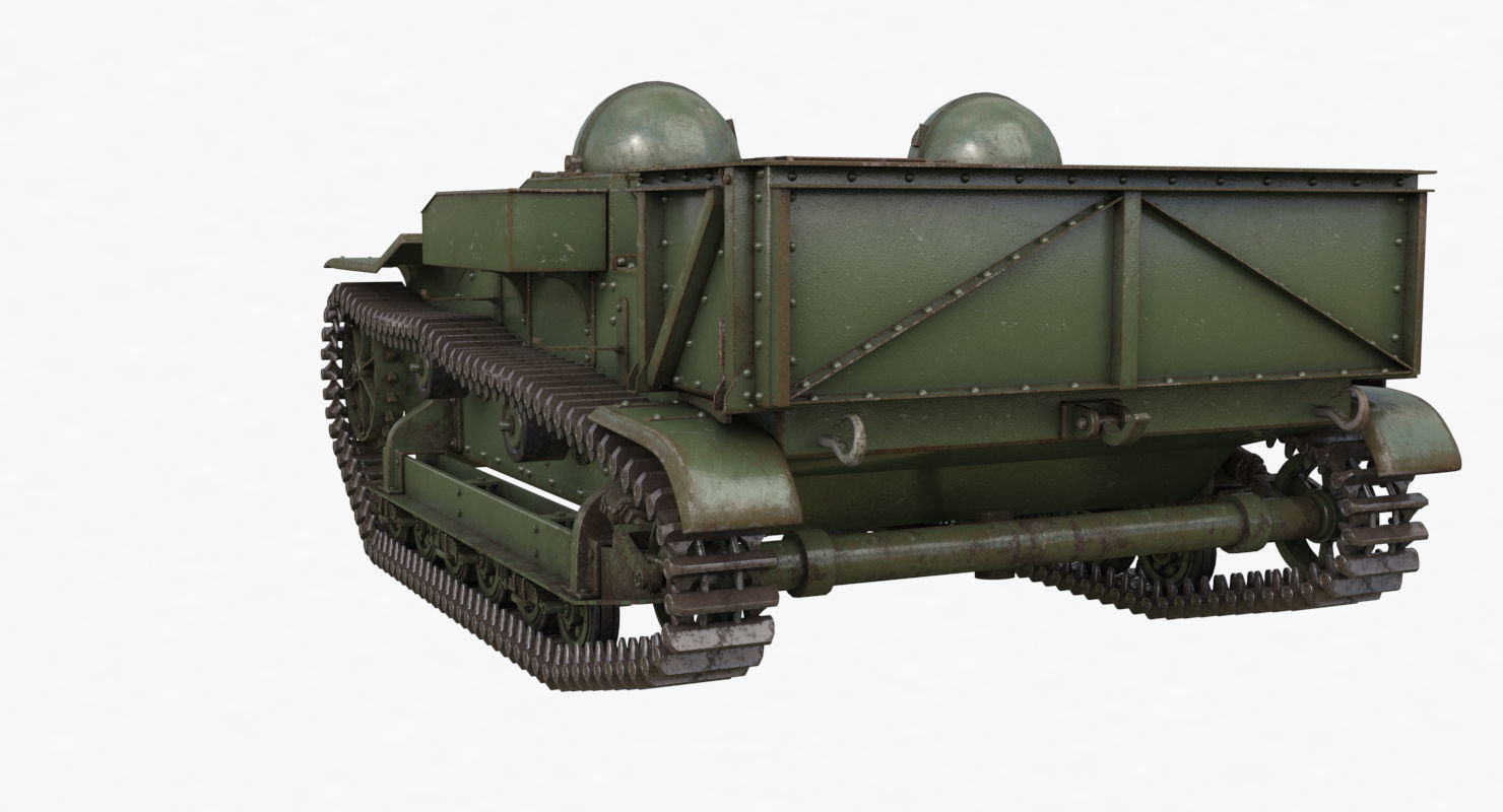 UE Tractor Vray 3D model_54