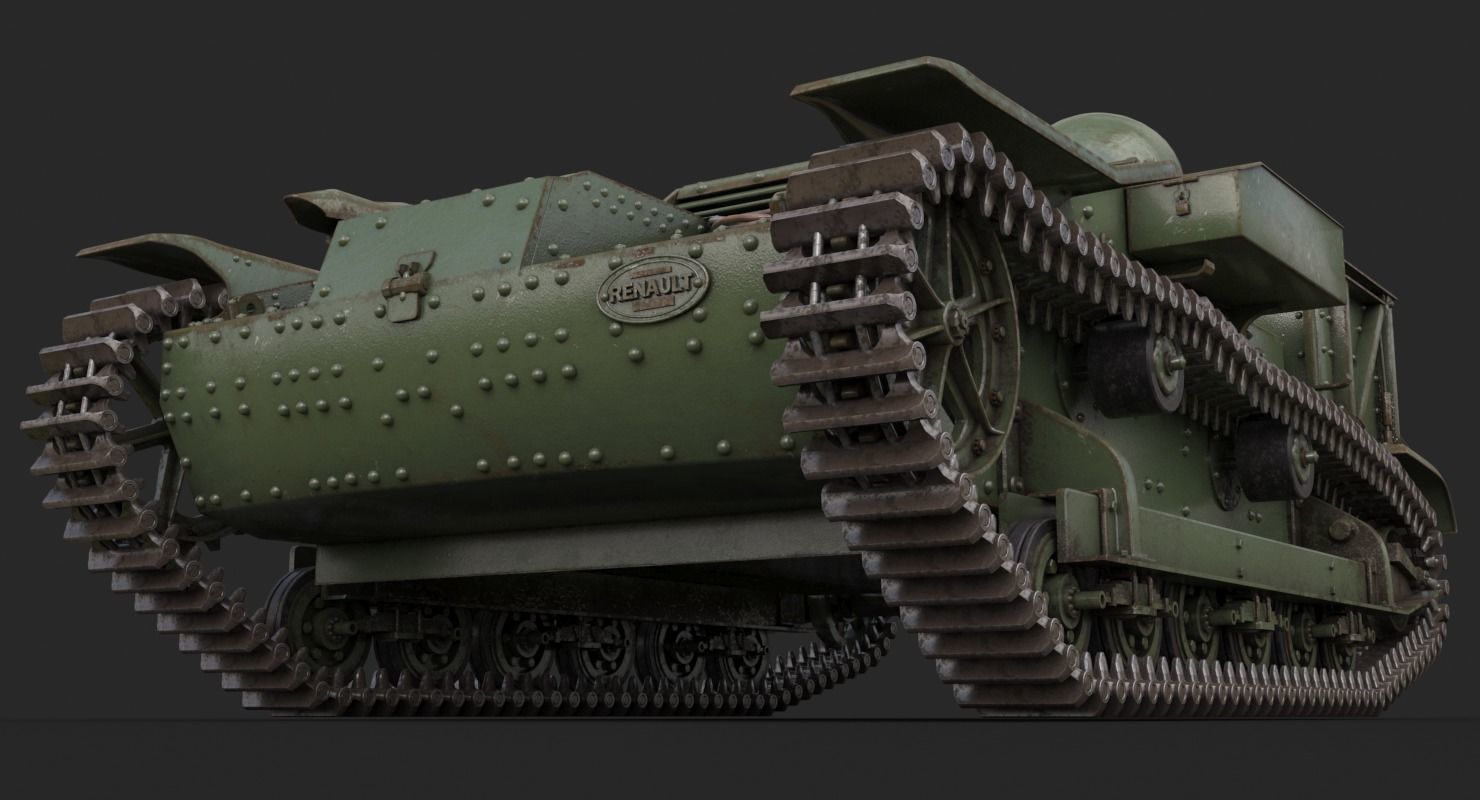 UE Tractor Vray 3D model_13