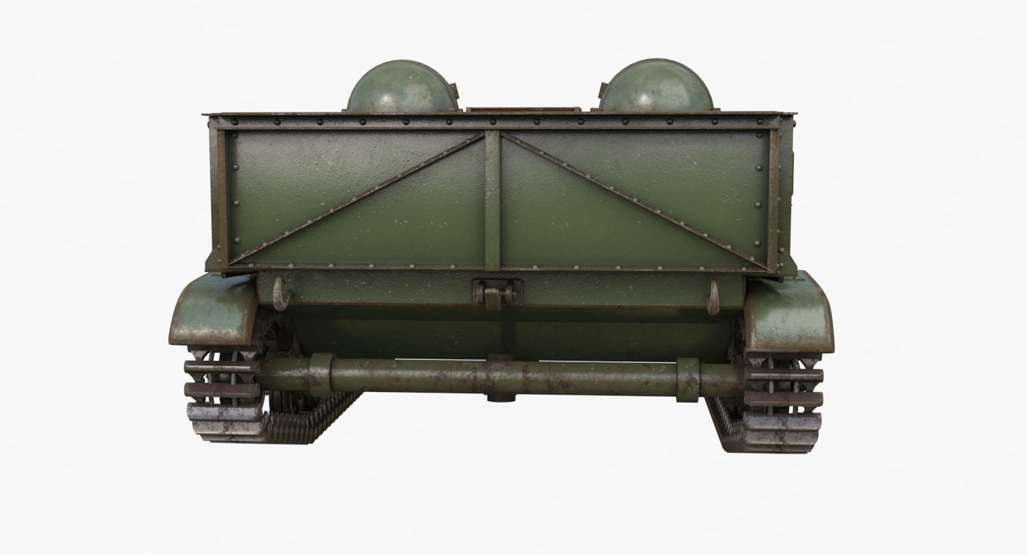 UE Tractor Vray 3D model_51