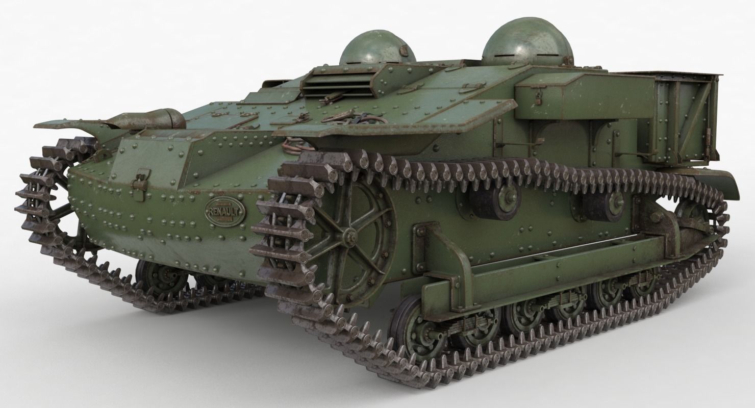 UE Tractor Vray 3D model_5