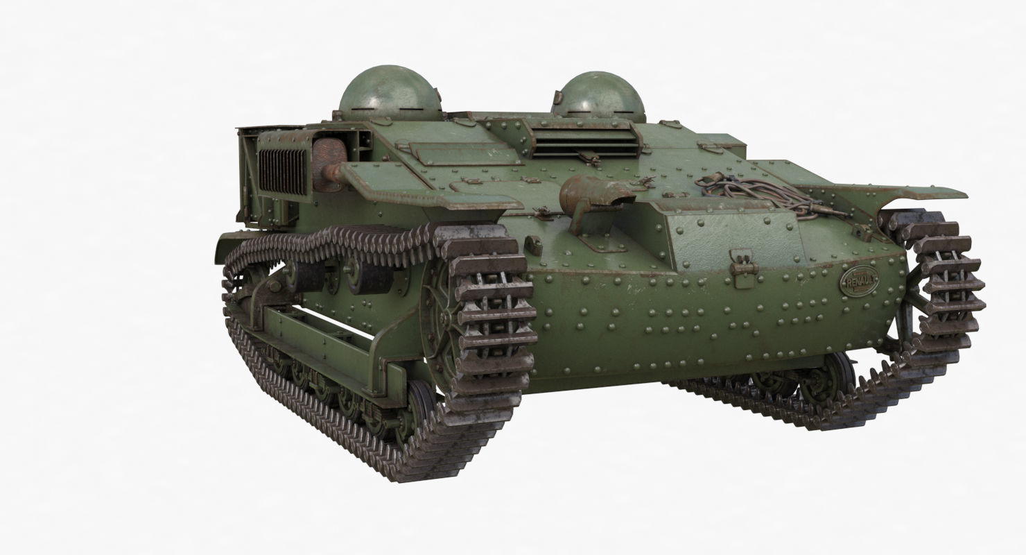 UE Tractor Vray 3D model_36