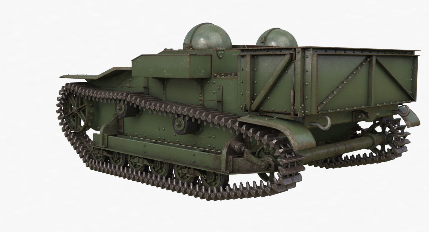 UE Tractor Vray 3D model_56