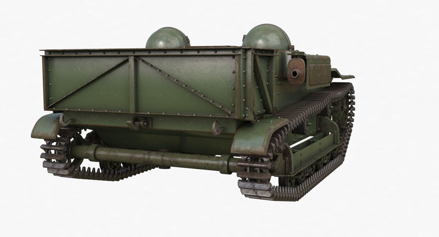 UE Tractor Vray 3D model_49