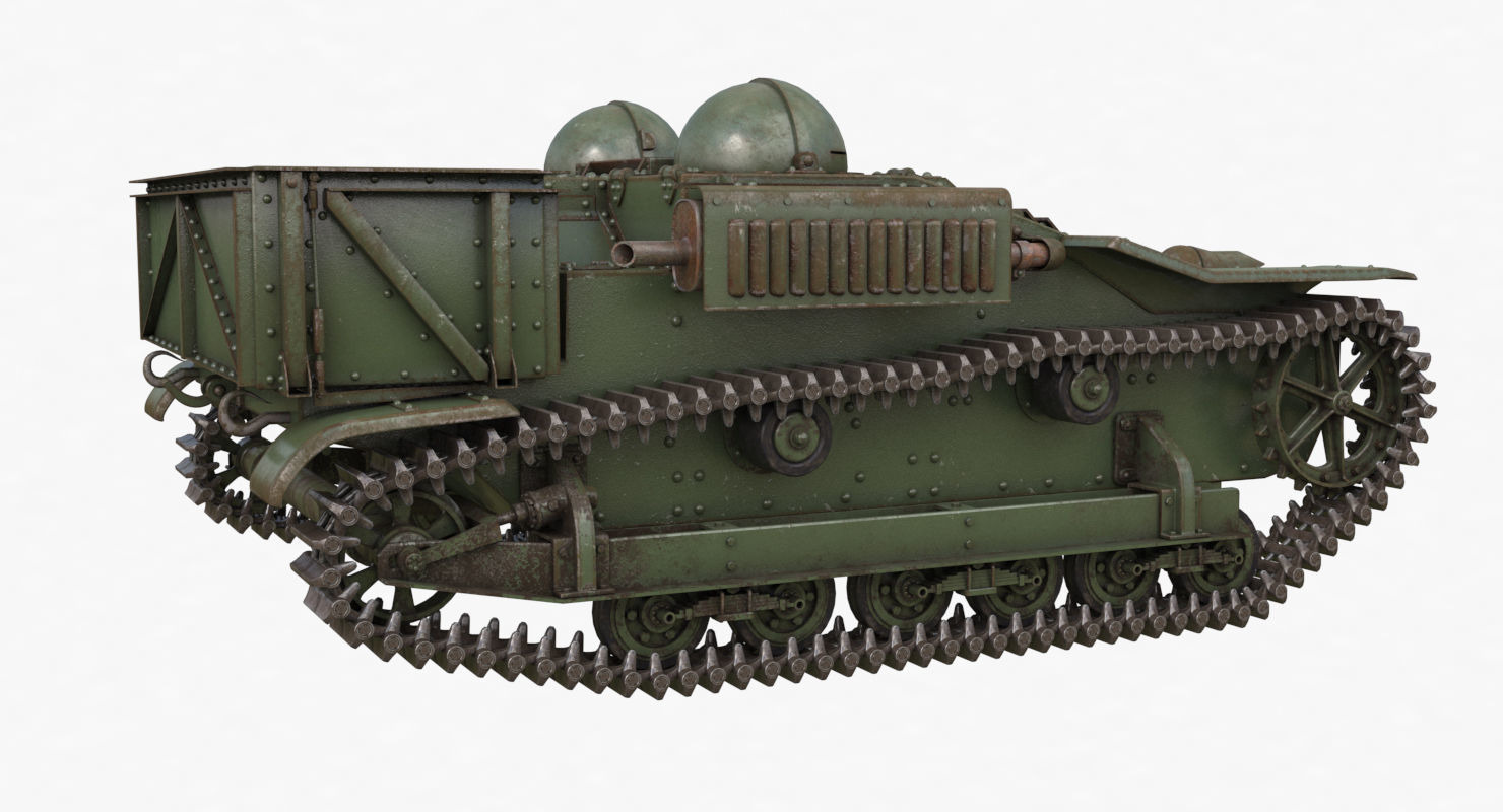 UE Tractor Vray 3D model_45