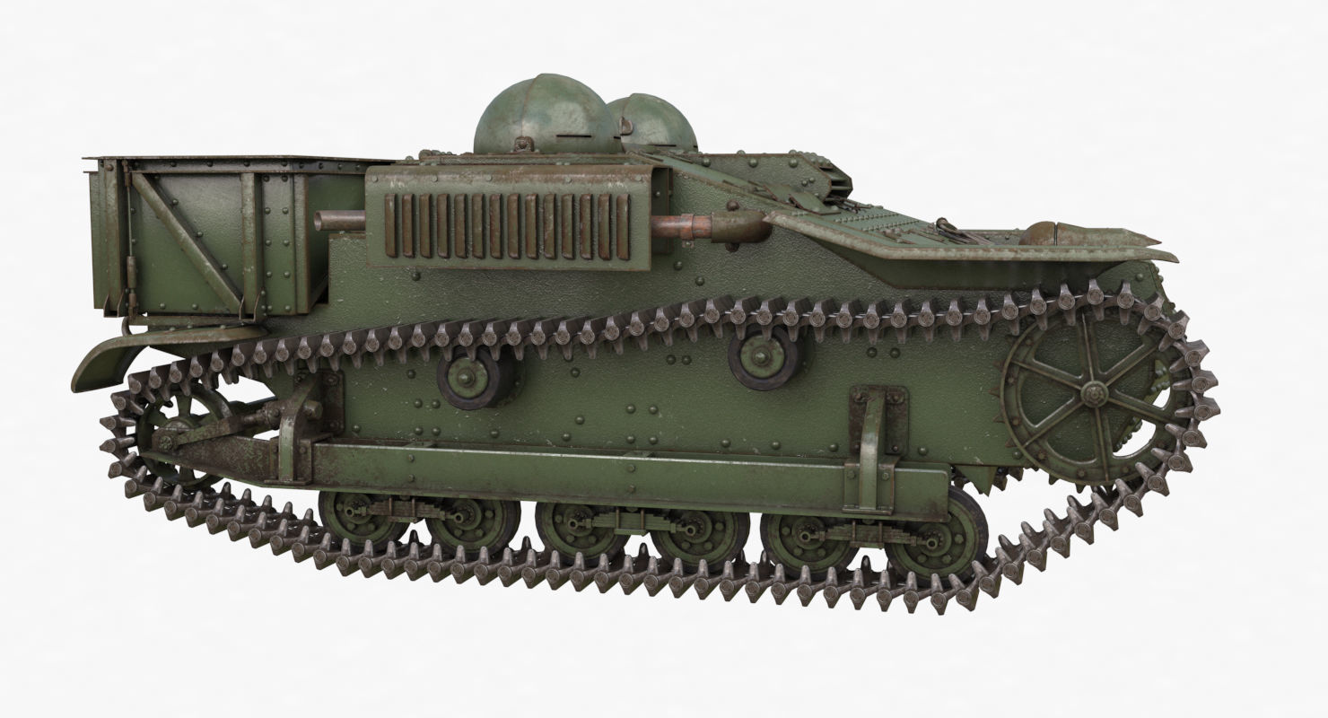 UE Tractor Vray 3D model_41