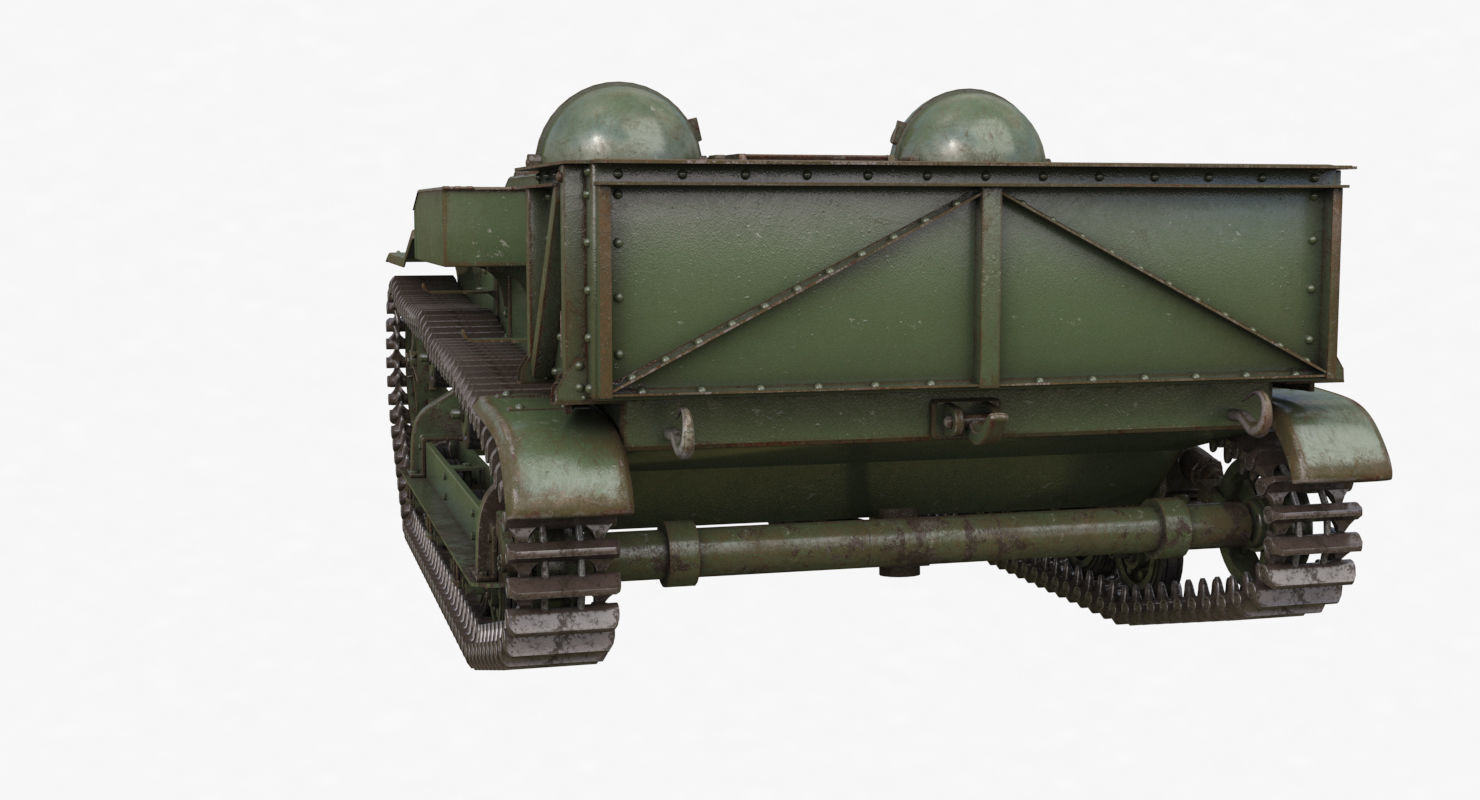 UE Tractor Vray 3D model_53