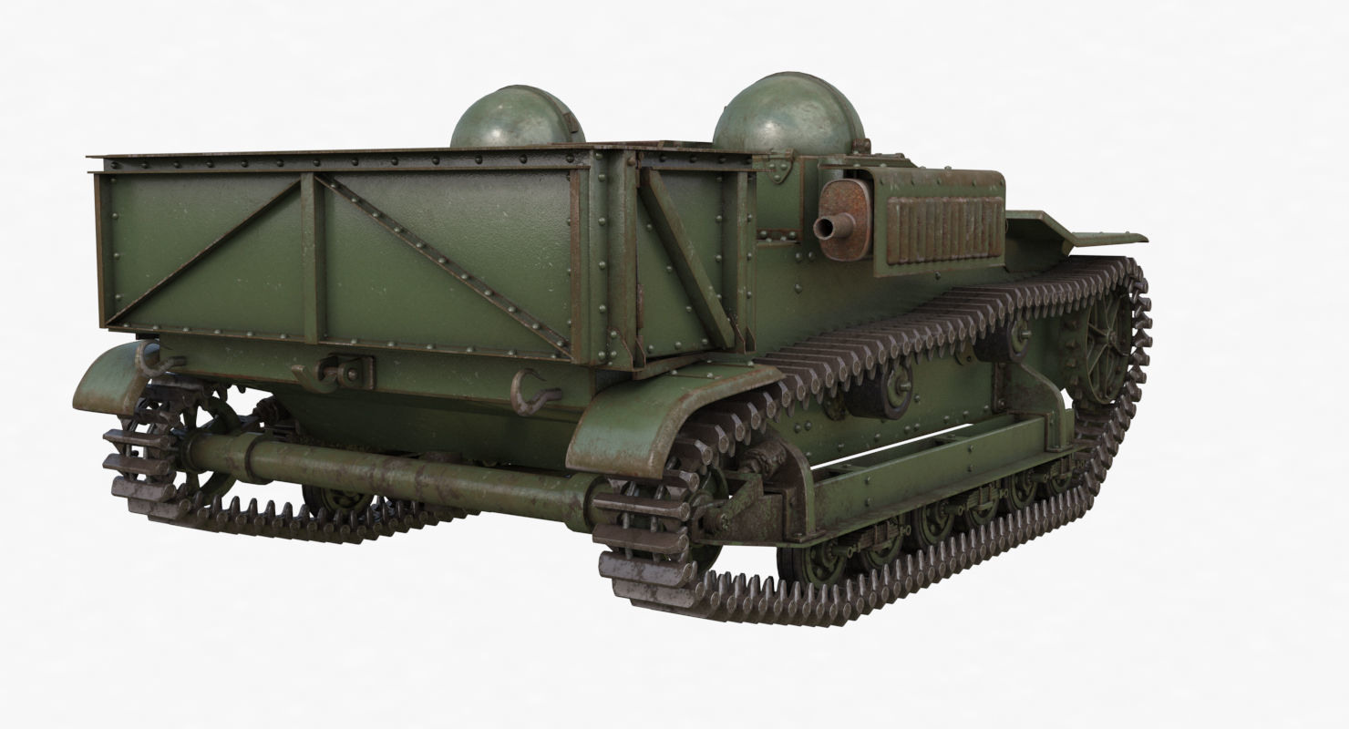 UE Tractor Vray 3D model_48