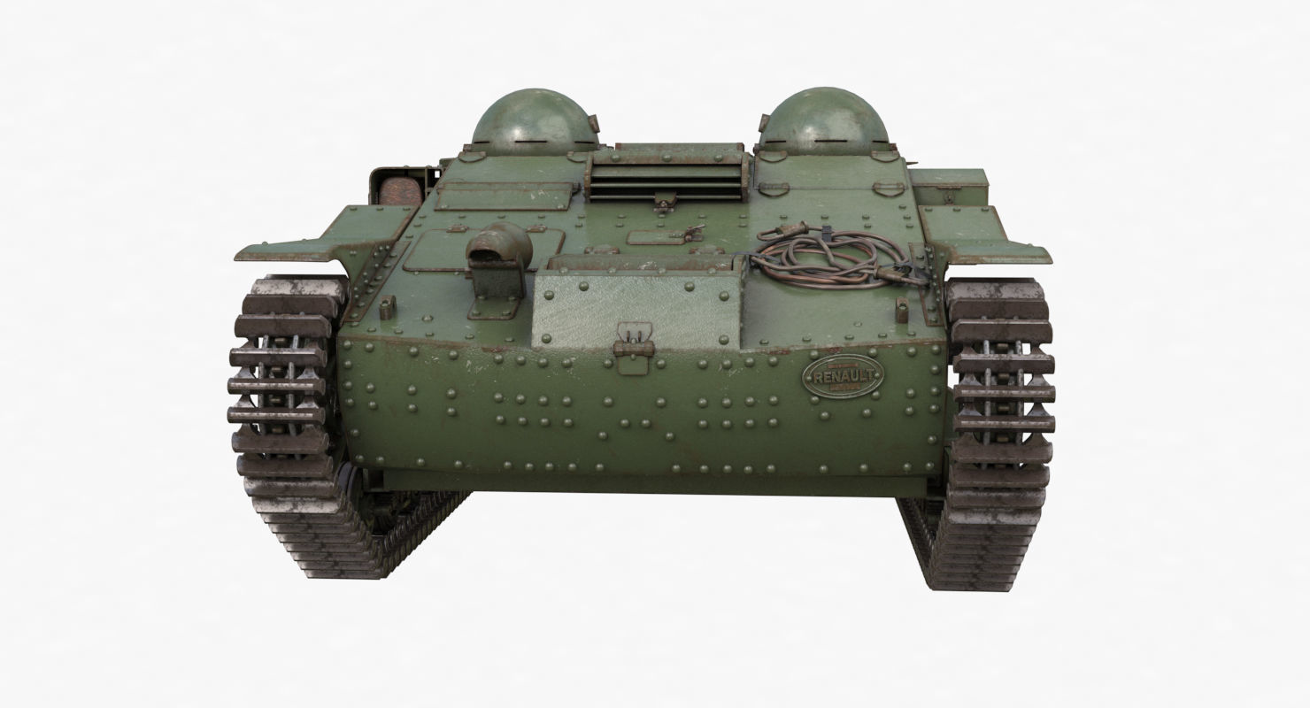 UE Tractor Vray 3D model_33