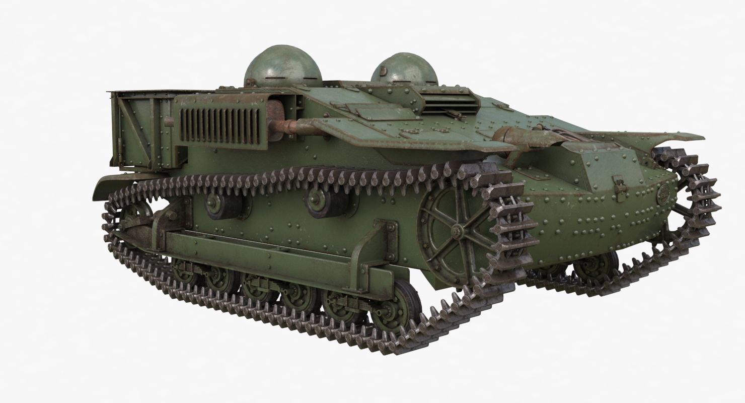 UE Tractor Vray 3D model_38