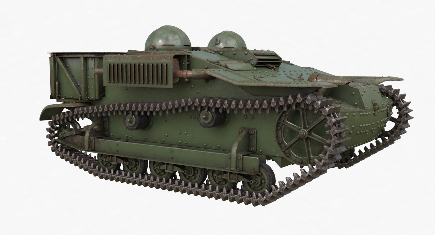 UE Tractor Vray 3D model_39