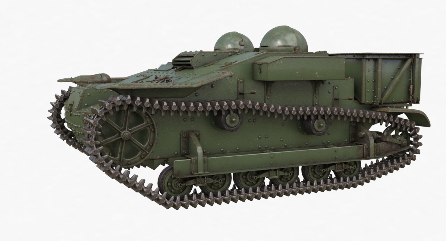 UE Tractor Vray 3D model_63