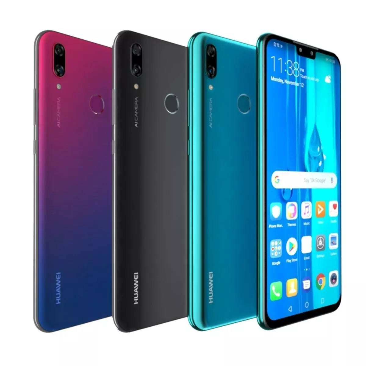 Huawei Y9 2019 All Color 3D model_0