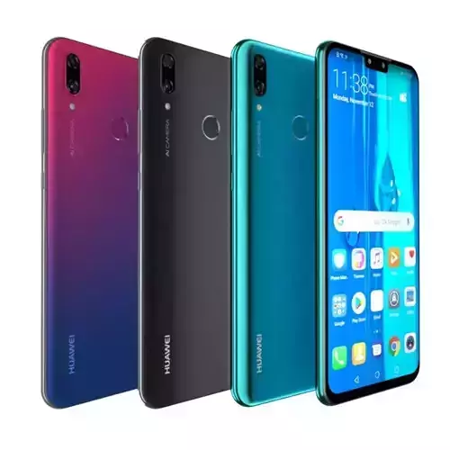 Huawei Y9 2019 All Color 3D model