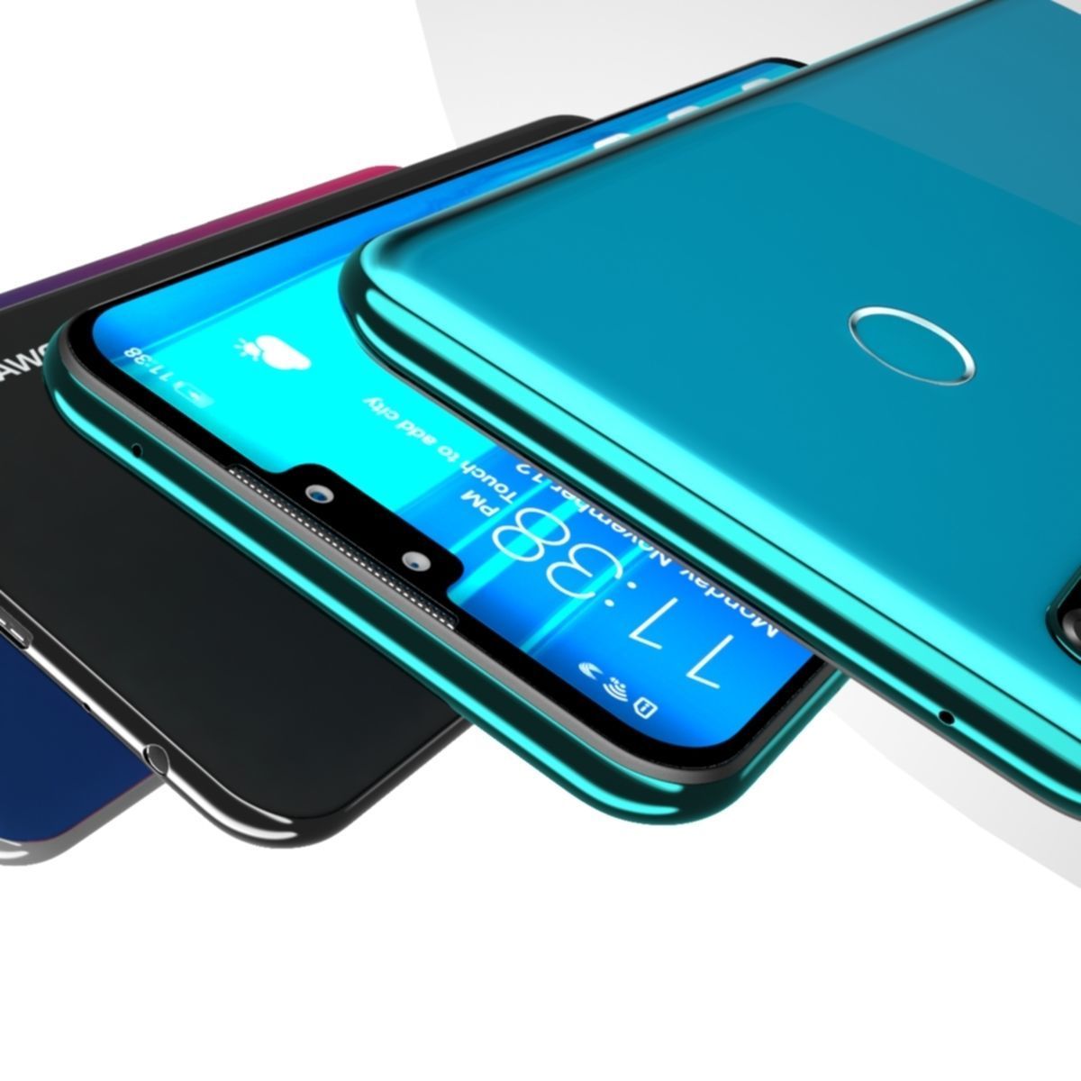 Huawei Y9 2019 All Color 3D model_4