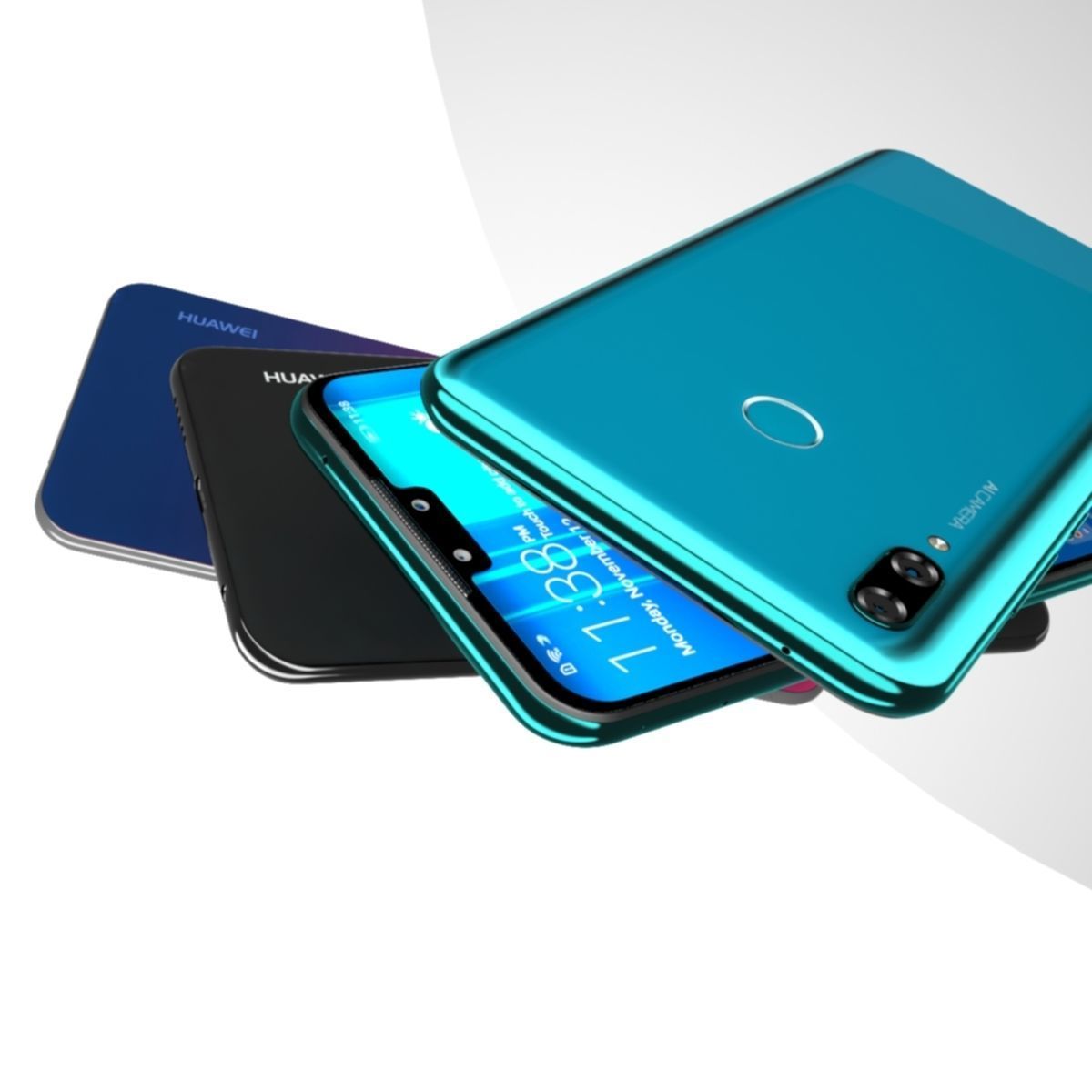 Huawei Y9 2019 All Color 3D model_5